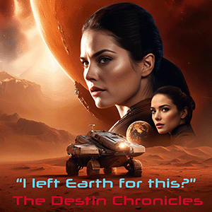 Destin Chronicles Poster. "I left home for this?"