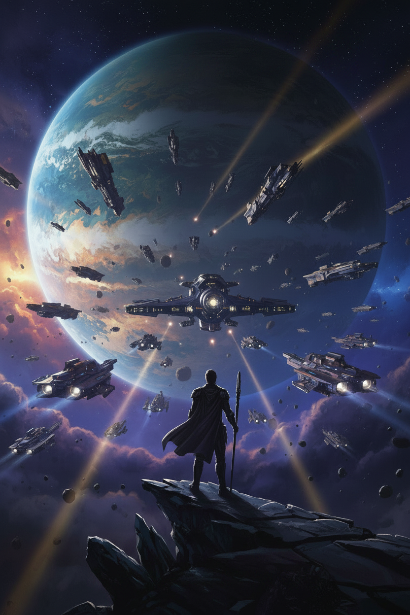 Epic Space Opera — 2:3 no text