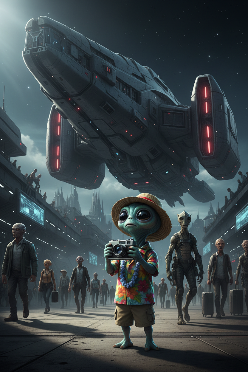 Humorous Sci-Fi — fresh concept